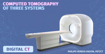 Computed tomography of three systems