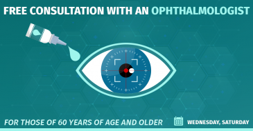 Free consultation with an ophthalmologist