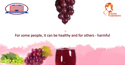 Which color of the grape should we eat and why is red wine beneficial for your health?