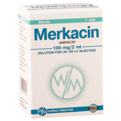 Merkacin 100mg/2ml fl