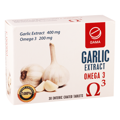 Garlic exrt.Omega-3#30t