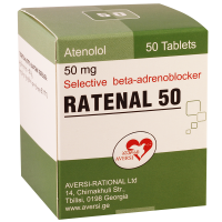 Atenolol(Ratenal) 50mg #50t