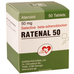 Atenolol(Ratenal) 50mg #50t