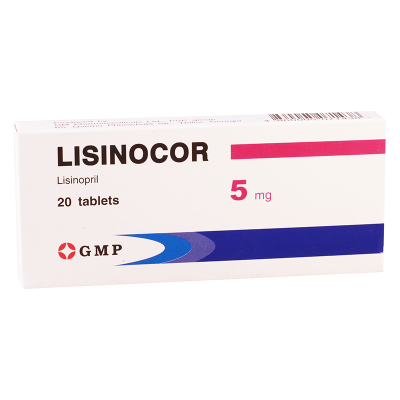Lisinocor  5mg #20t GMP