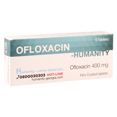 Ofloxacin-Humanity 400mg #5t