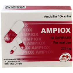 Ampiox 0.25g #50caps
