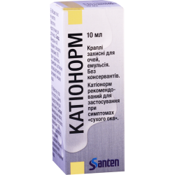 Cationorm 10ml eye drops