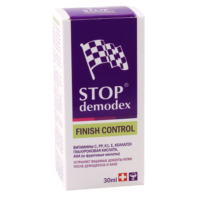 Stop demodex fin.cont30ml gel