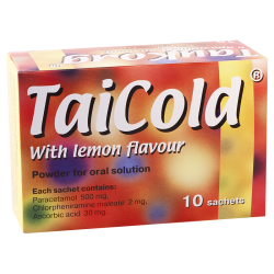 TaiCold w/lemon #10pack GMP