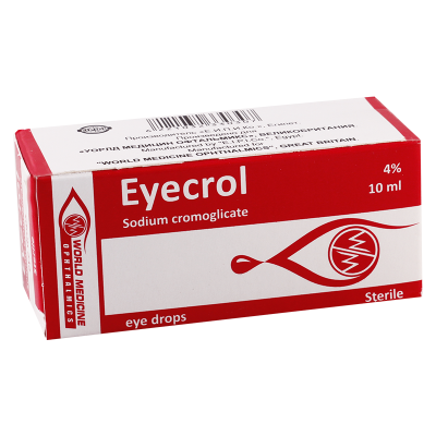 Eyecrol 4% 10ml eye drops