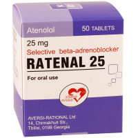 Atenolol(Ratenal) 25mg #50t
