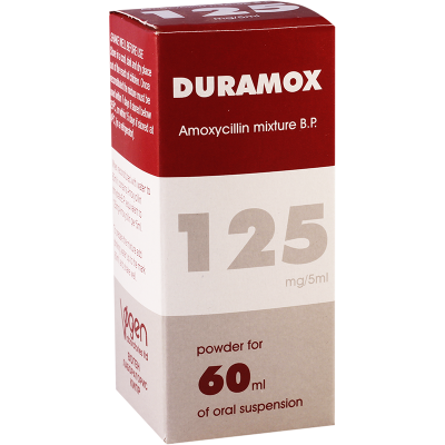Duramox 125mg/60ml  susp.