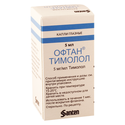 Oftan-timolol 0.5% 5ml fl