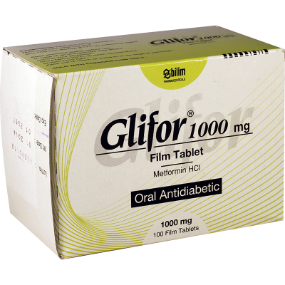 Glifor 1000mg #100t