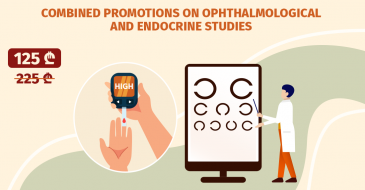 Combined promotions on ophthalmological and endocrine studies
