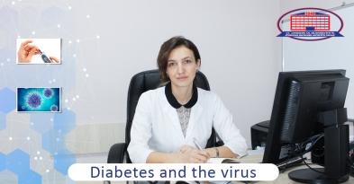 How should diabetic people protect themselves from viral infection?