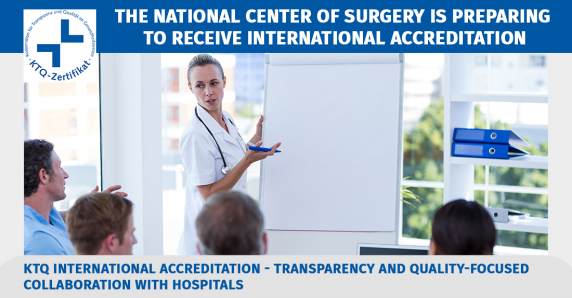 The National Surgery Center is preparing to receive international accreditation