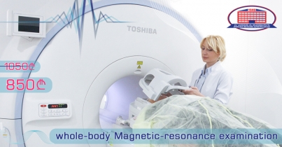 We offer a full-body magnetic-resonance imaging