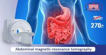 Abdominal magnetic-resonance tomography without contrast
