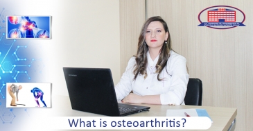 What is osteoarthritis and which disease’s symptom is knee pain?