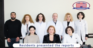 Residents of National Center of Surgery presented their reports during the second scheduled meeting