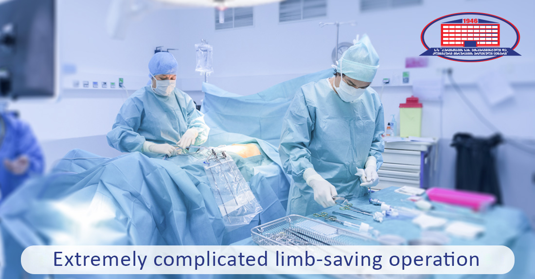 You should know about this operation – Surgeon saved a patient’s limb doomed for amputation
