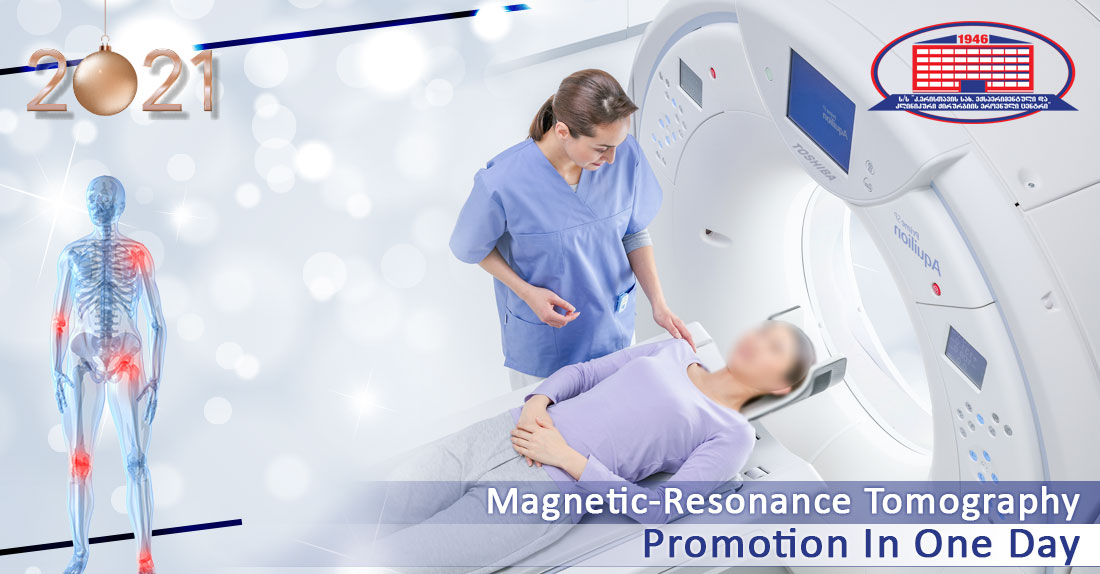 All promotion of Magnetic-Resonance tomography in one day!
